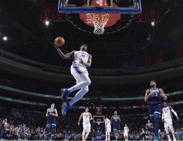 吉林队完胜江苏队，恩比德统治全场的简单介绍